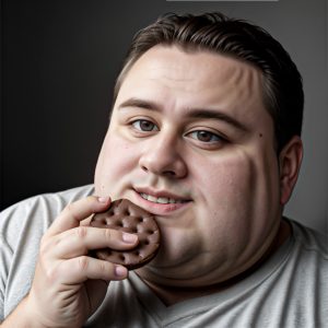 fat guy fudge round enjoyer