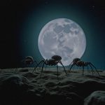 HELL YES GIANT SPIDERS BUILT CAVES ON THE MOON, I TOTALLY CALLED IT!!