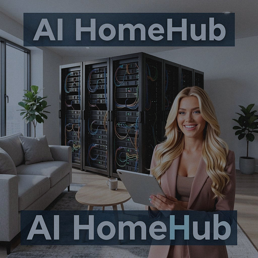 Stop Renting Your Digital Life! It’s Time To Become The Data Center With The New ‘HomeHub AI Personal Cloud Castle’!